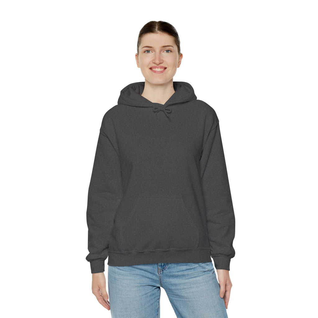 Floral Garden Pattern Back Print Hoodie