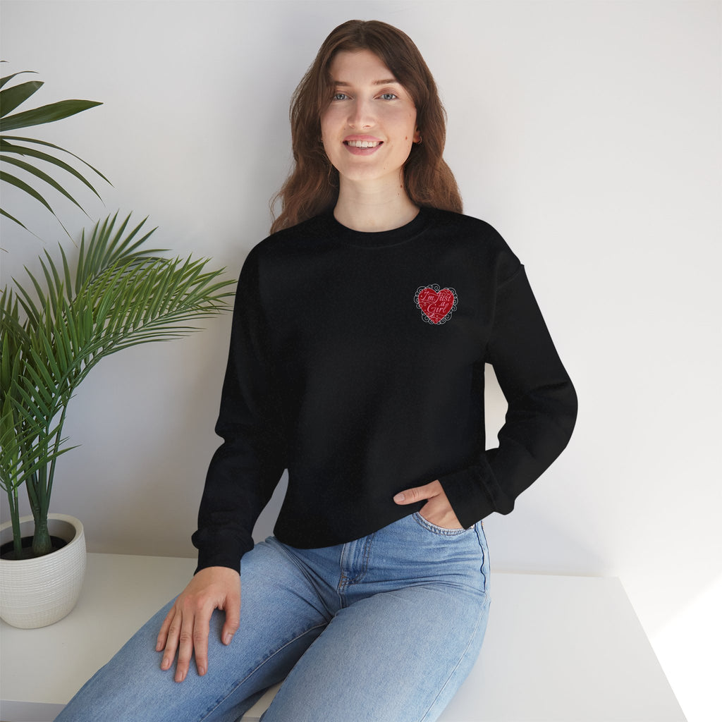 Heart Chest Patch Sweatshirt