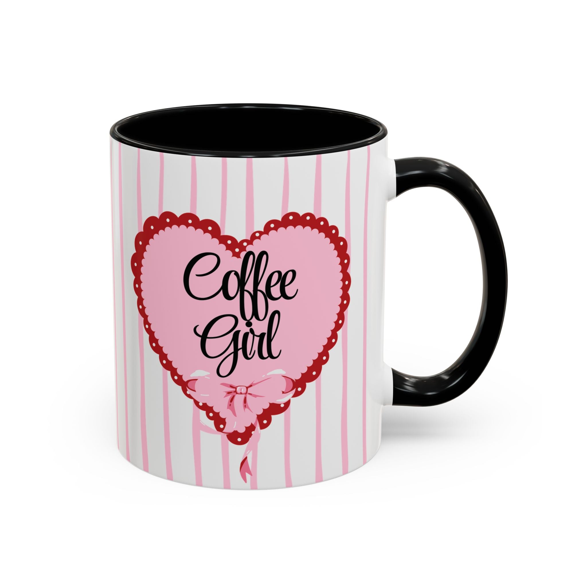 Coffee Mug "Coffee Girl" Heart