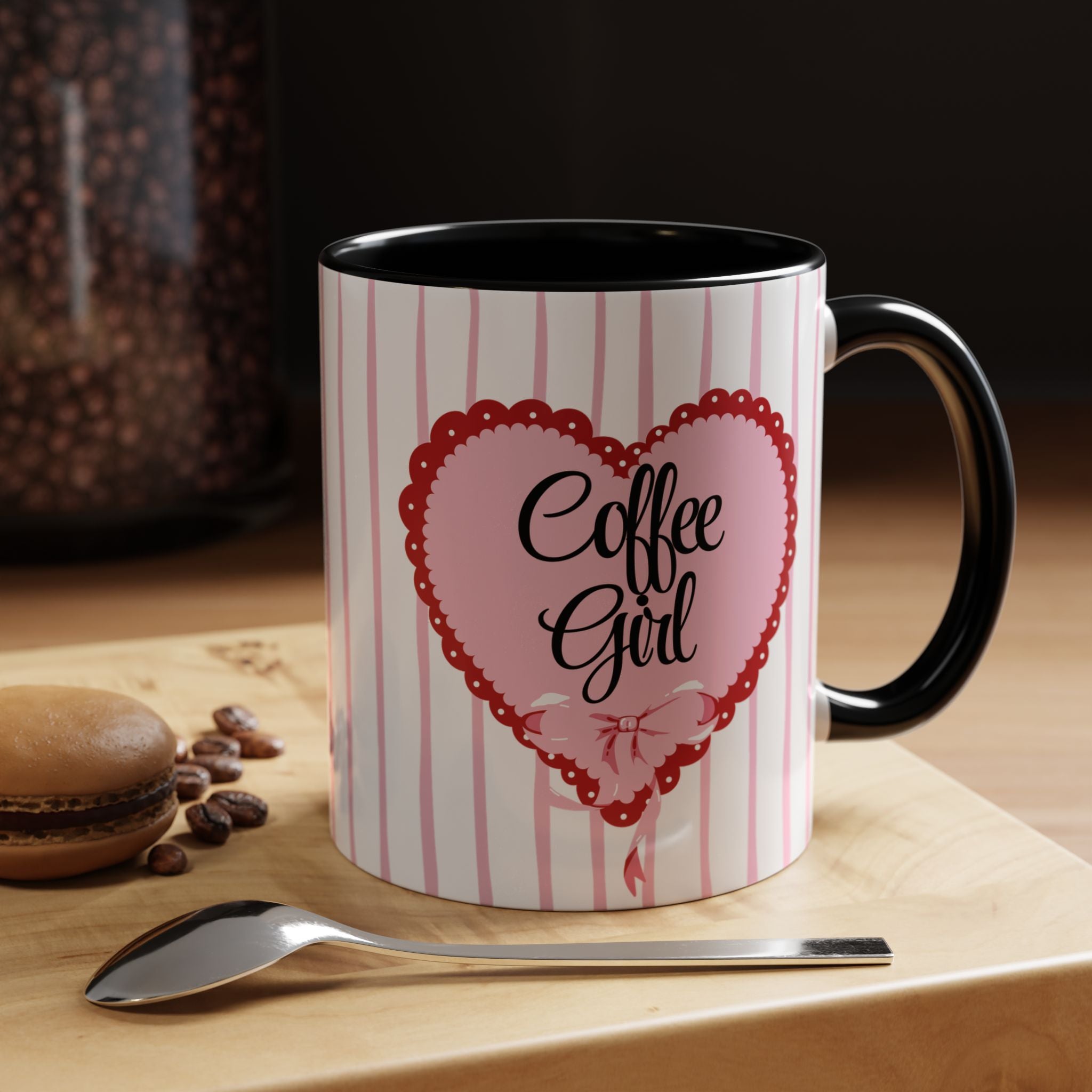 Coffee Mug "Coffee Girl" Heart