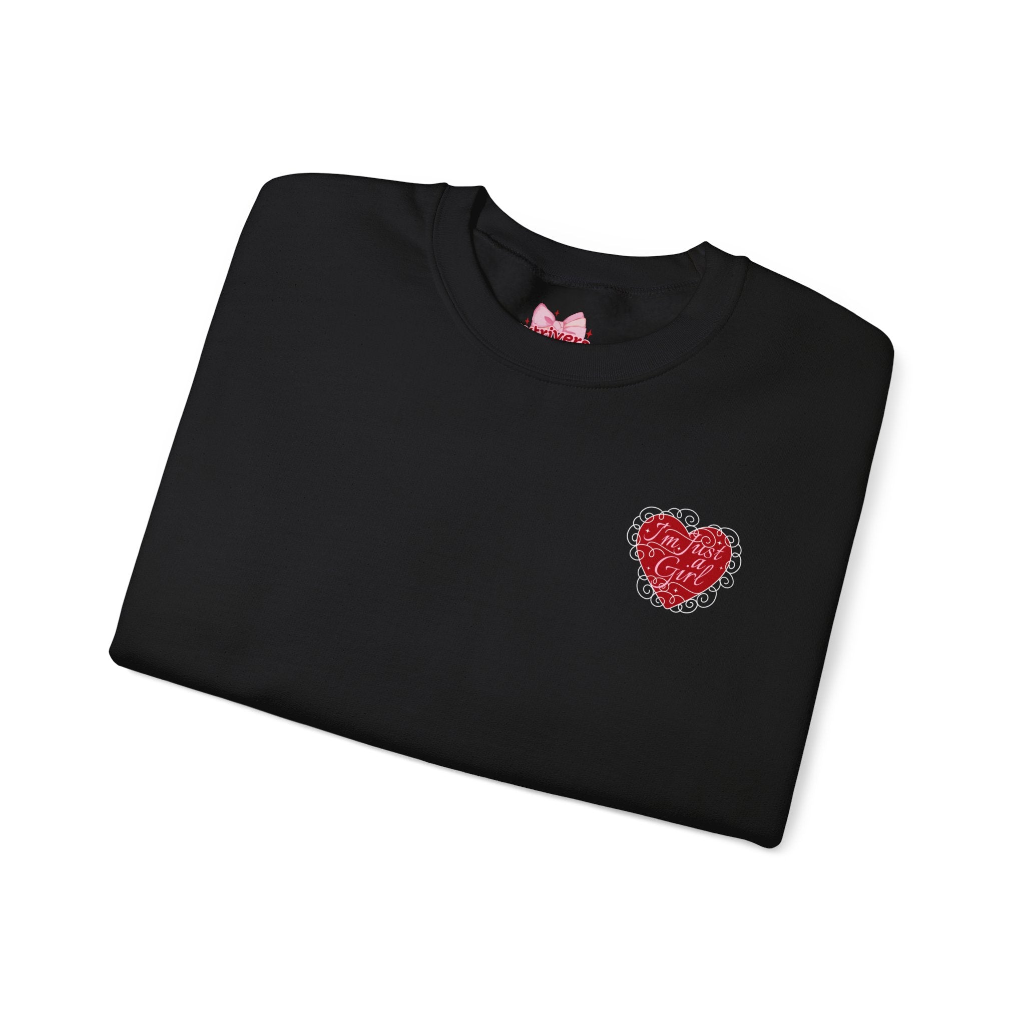 Heart Chest Patch Sweatshirt