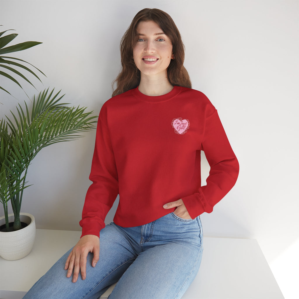 Heart Chest Patch Sweatshirt