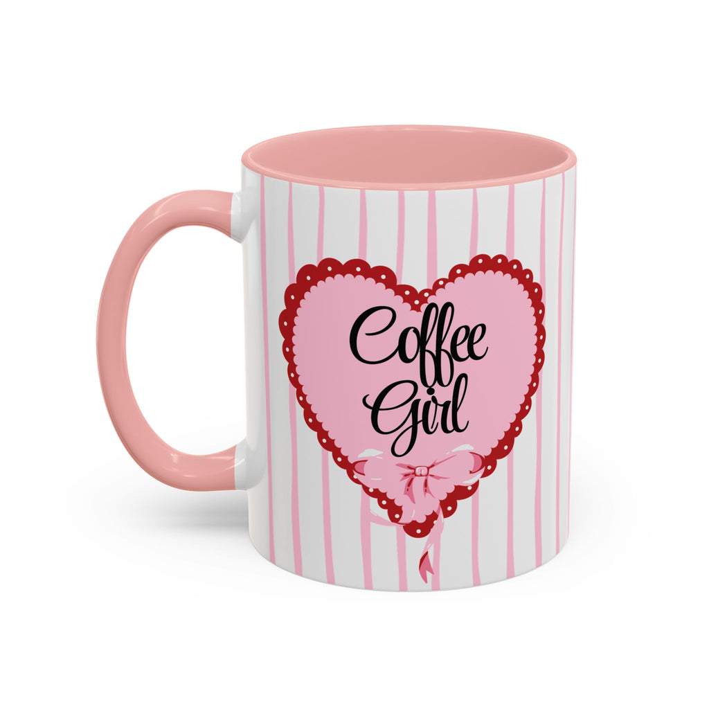 Coffee Mug "Coffee Girl" Heart