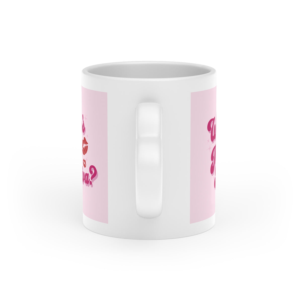 Pink Heart Mug