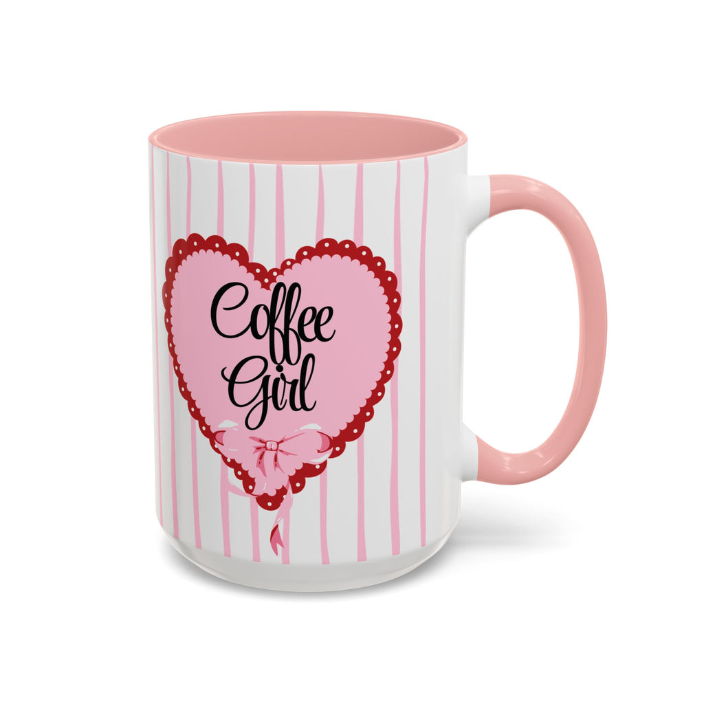 Coffee Mug "Coffee Girl" Heart