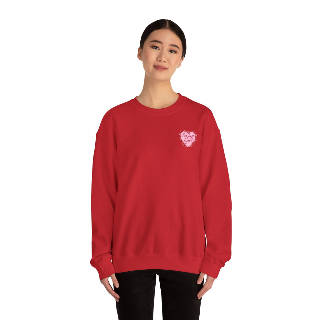 Heart Chest Patch Sweatshirt