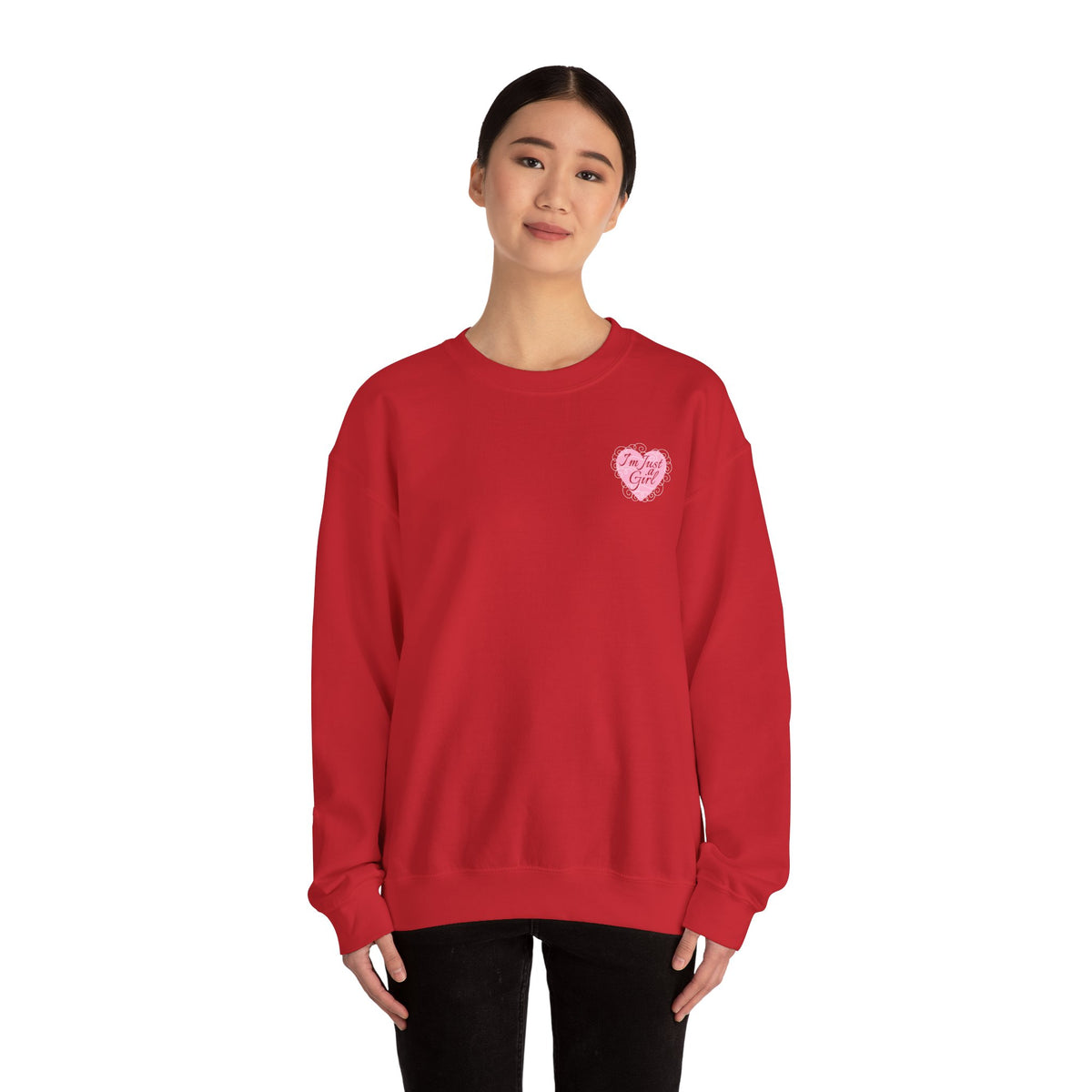 Heart Chest Patch Sweatshirt