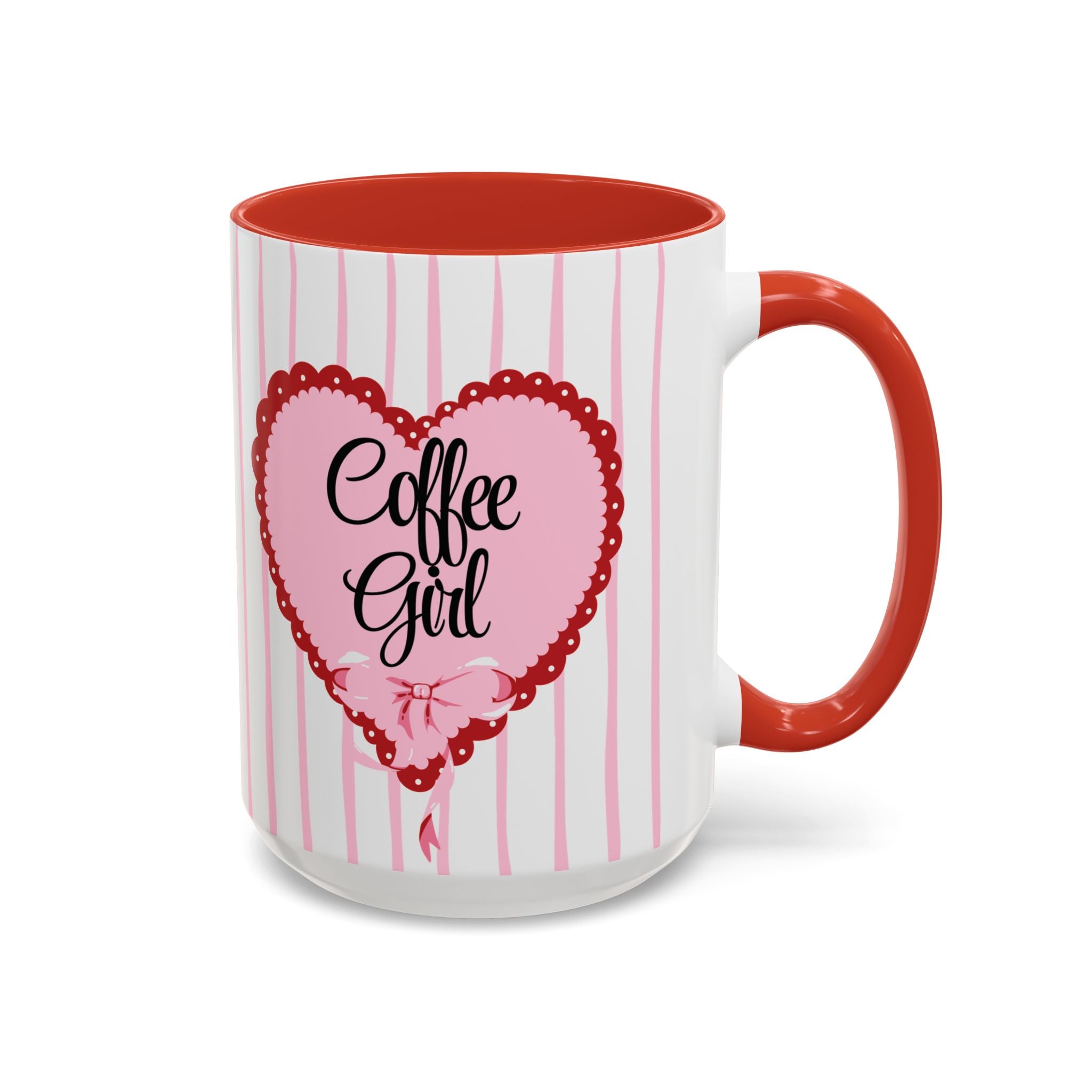 Coffee Mug "Coffee Girl" Heart