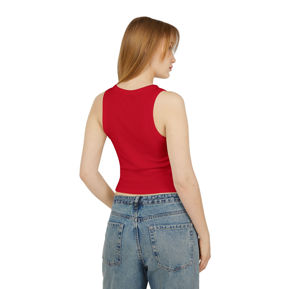 Cherry Girl Bombshell Racer Tank Top