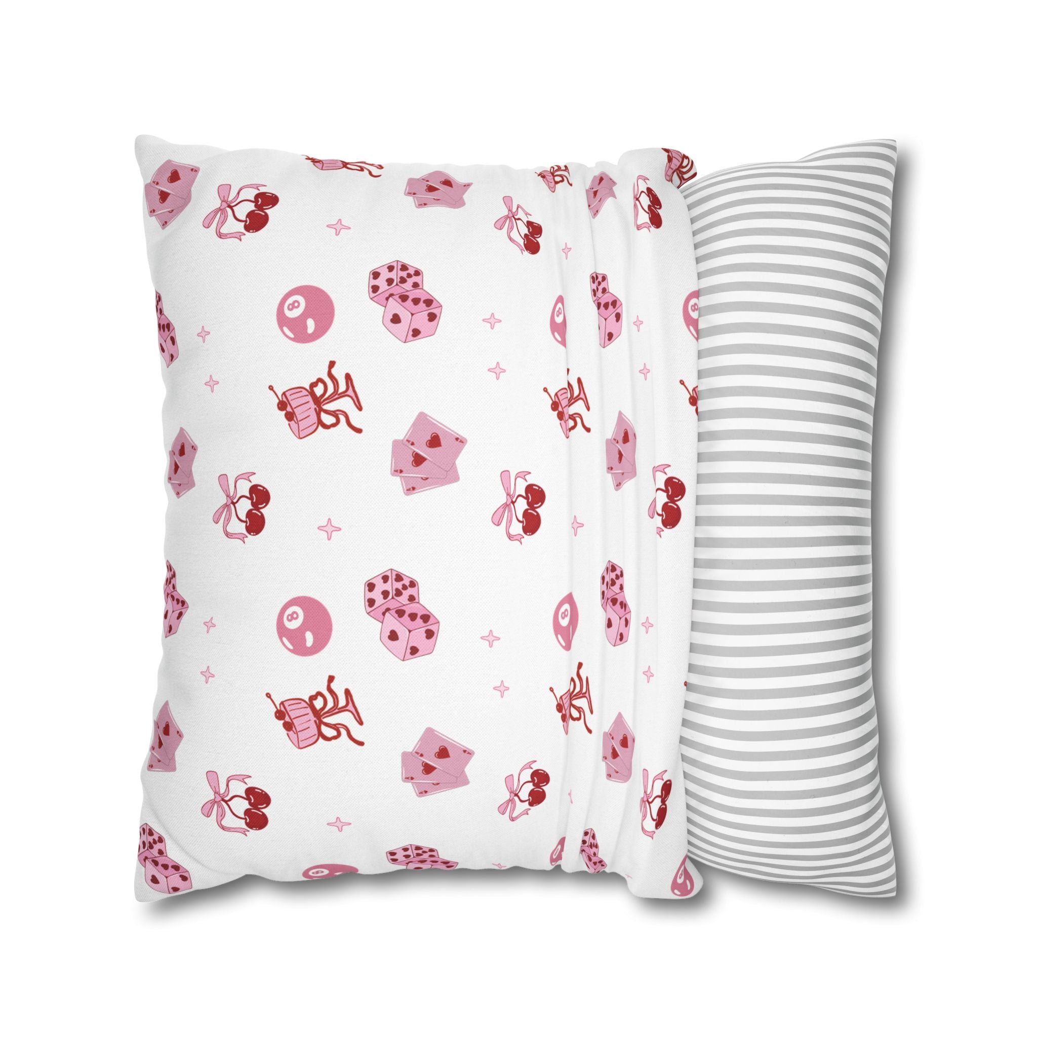Cute Pink Coquette Pillowcase Cover