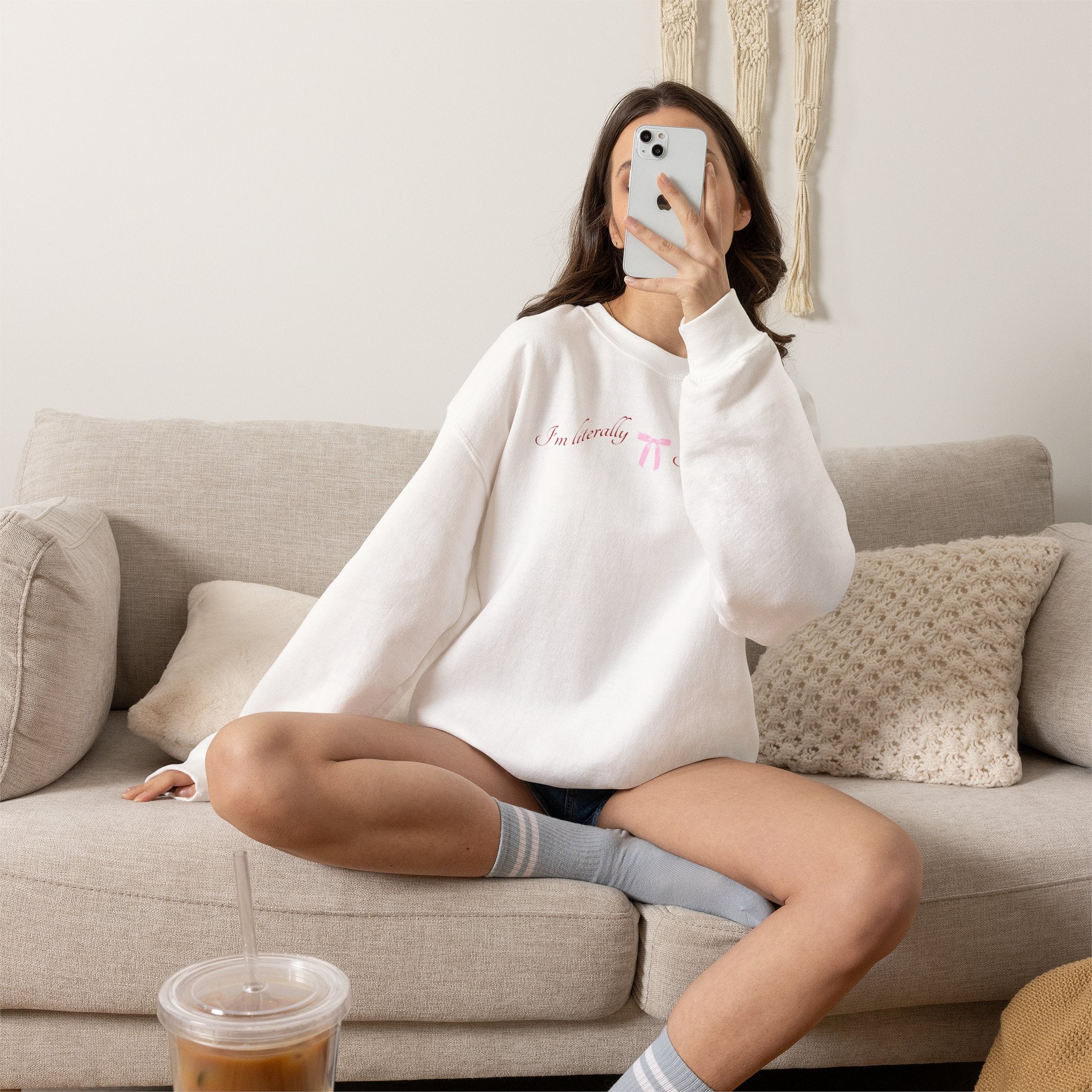 I'm Literally Just a Girl Sweatshirt