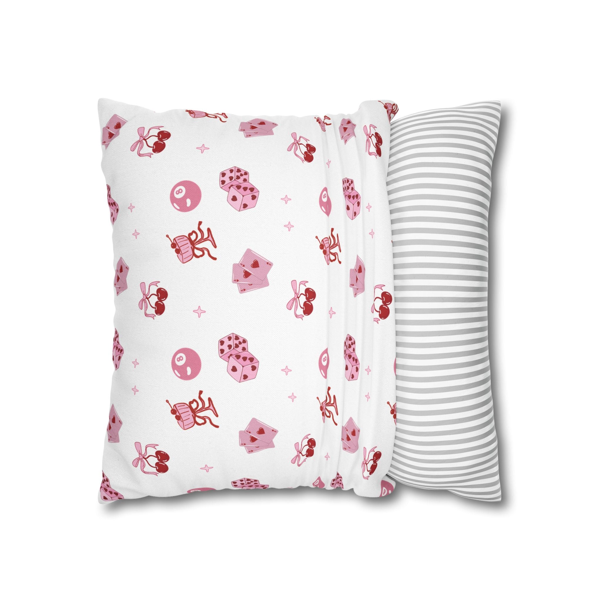 Cute Pink Coquette Pillowcase Cover